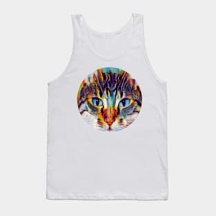 Bright-Eyed floppy cat Tank Top